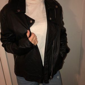 leather jacket
